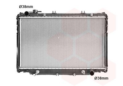 Compre Radiador de esfriamento de motor Toyota Land Cruiser 